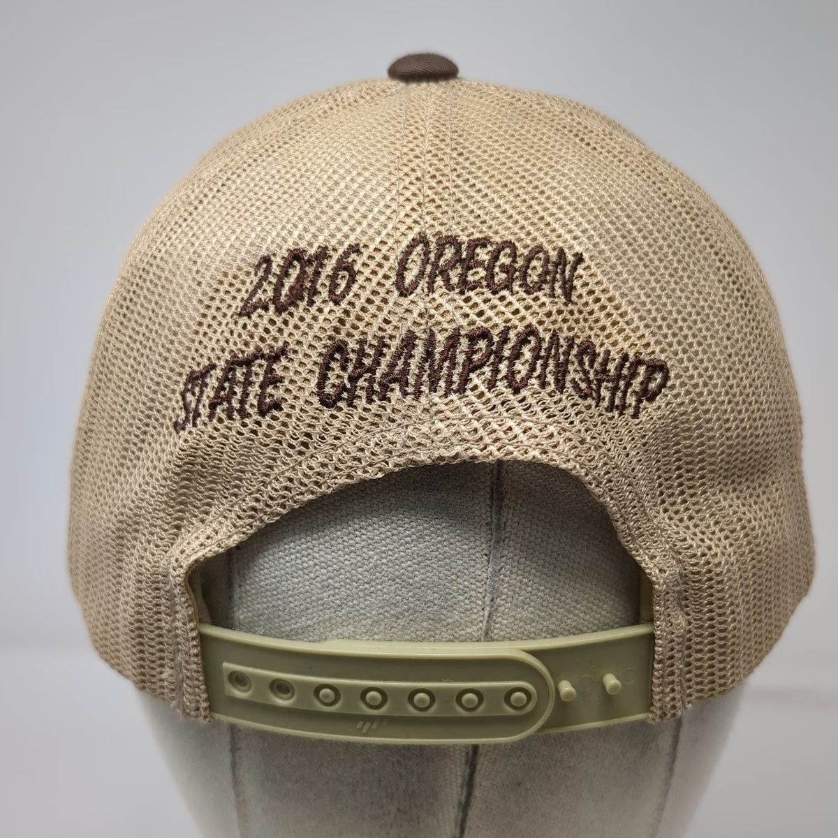 Yupoong Trucker Hat Brown One Size 2016 Oregon State Championship Sporting Clays
