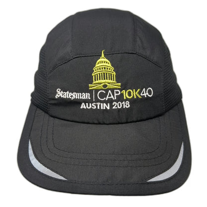 Fury Baseball Cap Black One Size Austin 2018 Statesman Cap10K 5 Panel Reflective