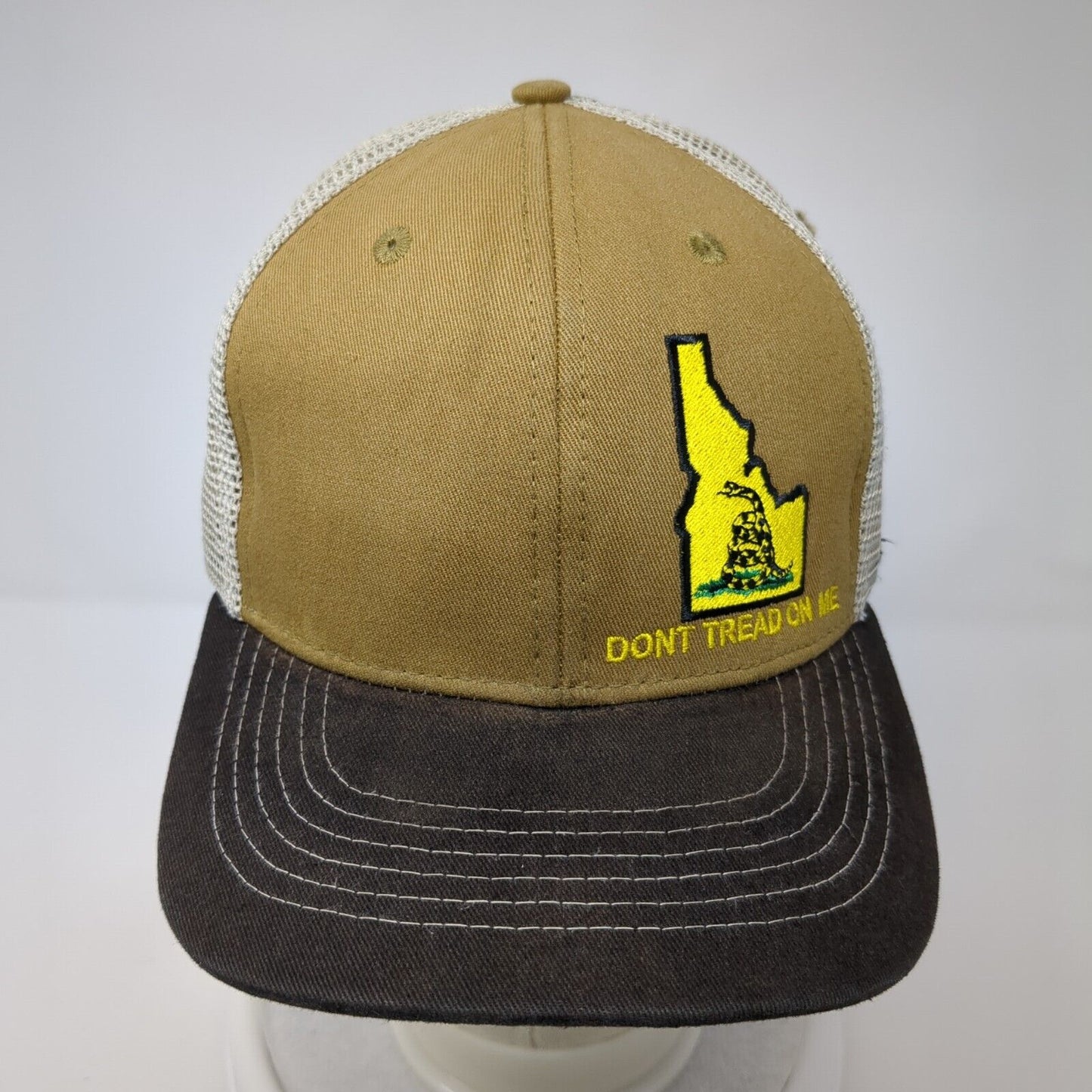 Dont Thread On Me Idaho Snapback Trucker Hat Multi One Size Adjustable Arcadian