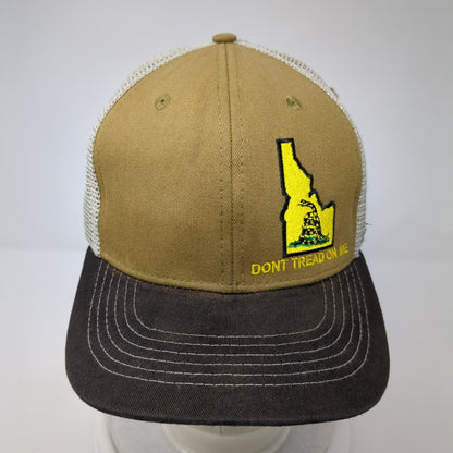 Dont Thread On Me Idaho Snapback Trucker Hat Multi One Size Adjustable Arcadian