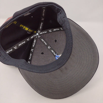 Richardson Fitted Hat Multi Small-Medium Embroidered Logo Colorblock