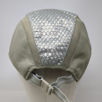 Arctic Hat 5 Panel Beige One Size Cooling Mesh Adjustable Strapback Mountain Hat