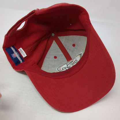 Reebok San Francisco 49ers NFL Red Cap OSFM Sideline Strapback Embroidered Hat
