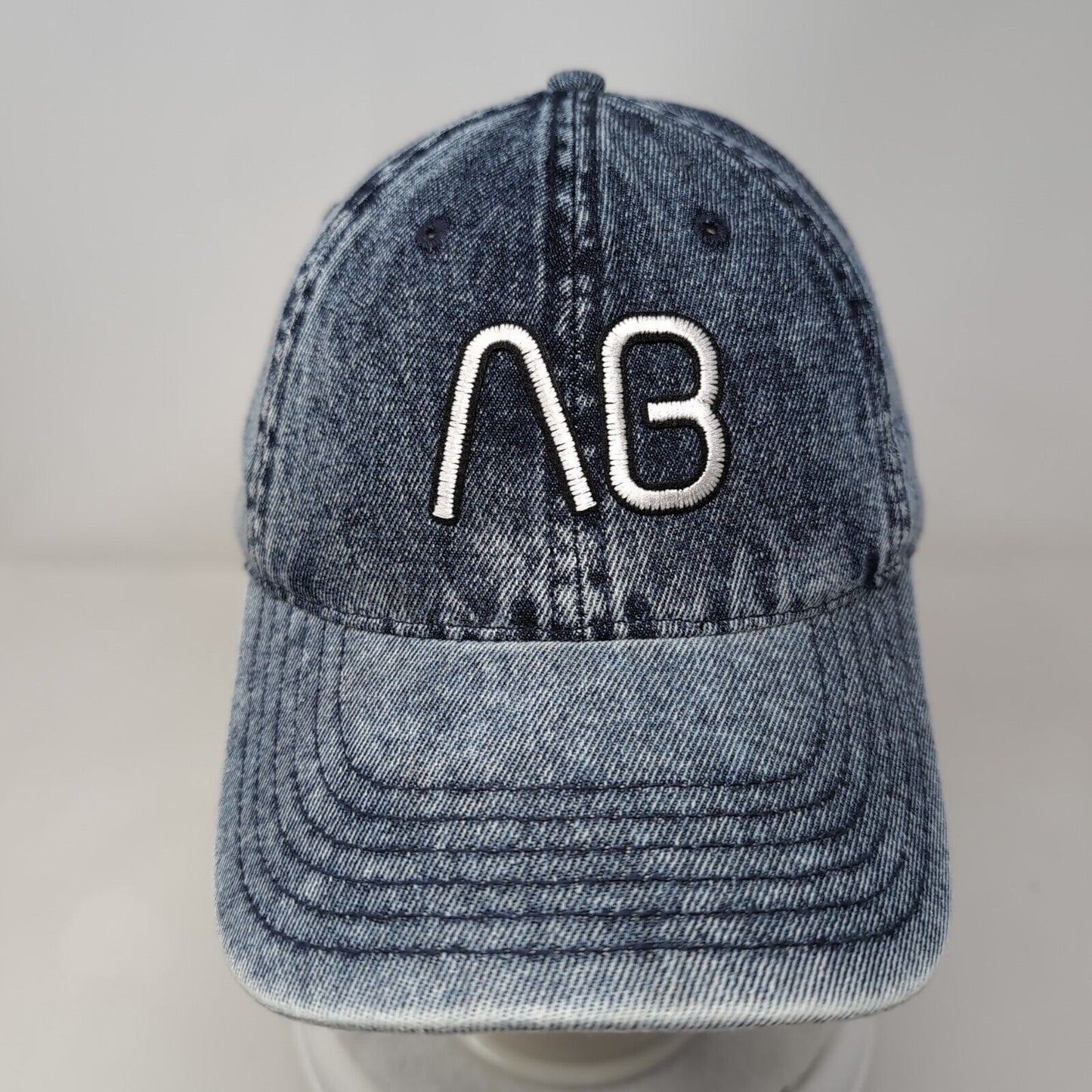 AB Slideback Hat Blue One Size Adjustable Embroidered Denim Cotton Richardson