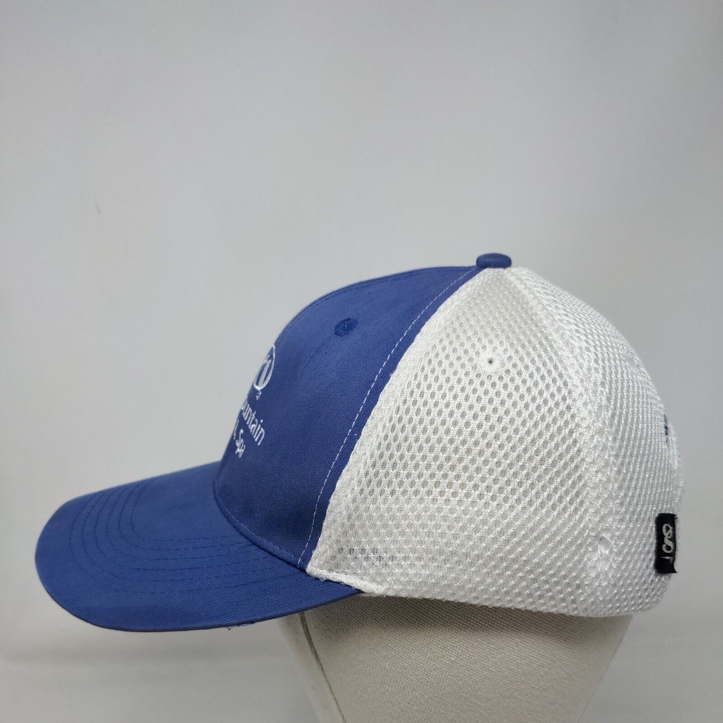 Red Mountain Resort & Spa Strapback Hat Blue One Size Gear For Sports