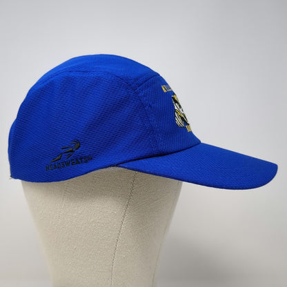 Headsweats 5 Panel Blue One Size Williamstown Badgers Hat Coolmax Polyester