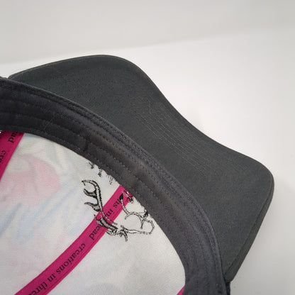 Idaho Equine Hospital Creations In Thread Snapback Trucker Hat Multi OS Floral