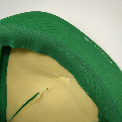 Green White Trucker Hat 3D Plush Bird Duck Chicken Novelty Foam Mesh Gag Vintage