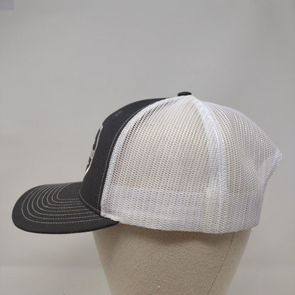 Payne Farms Snapback Mesh Back Trucker Hat Gray OSFA Embroidered