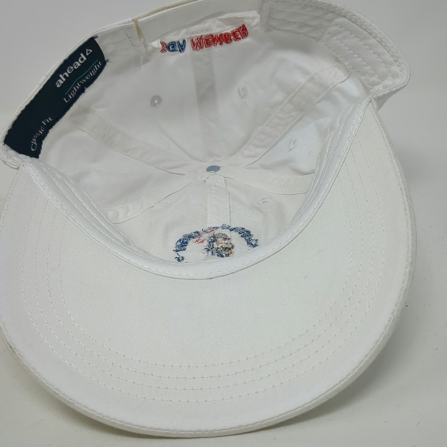 Ahead Baseball Cap White One Size 124th U.S. Open Pinehurst USGA Member Hat Golf