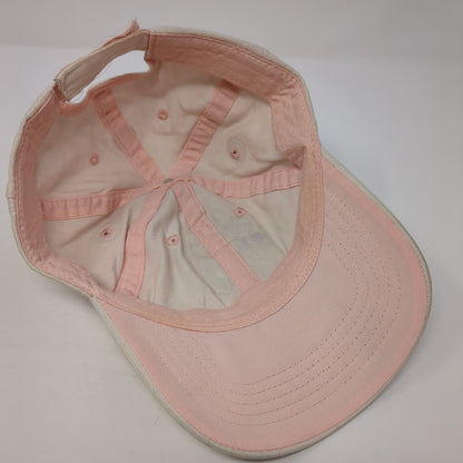 Cookie Mom Strapback Hat Pink One Size Adjustable Patch Vent Holes
