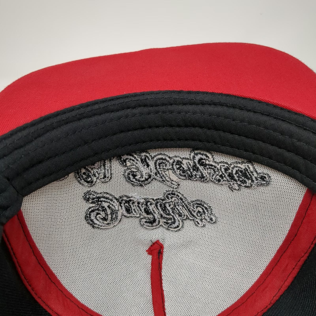 Suicide Squad 5 Panel White Black Red Snapback OSFM Harley Quinn Hat Diamonds