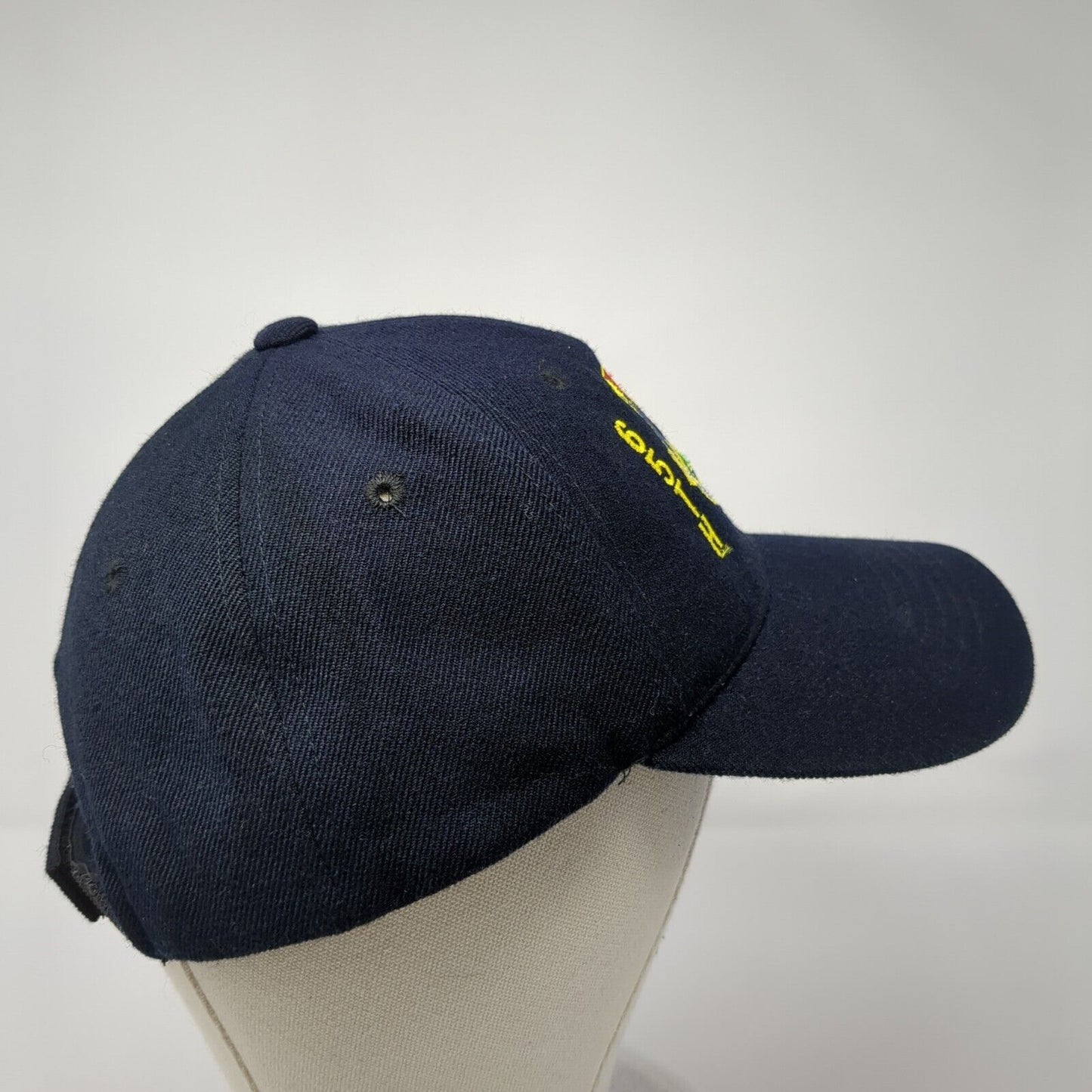 65th Mission Support Group 65th SVS Strapback Hat Blue OS Adjustable Sportsman