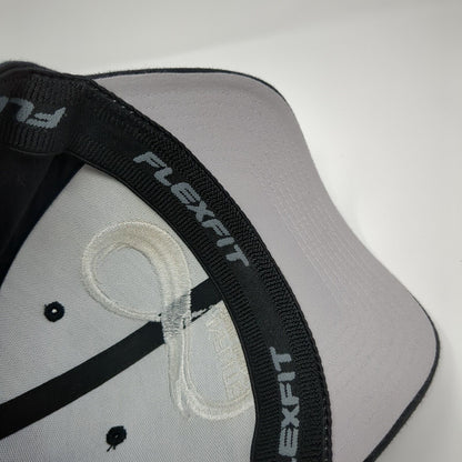 Infinite Home Theater Fitted Hat Black S/M Flexfit Embroidered Port Authority