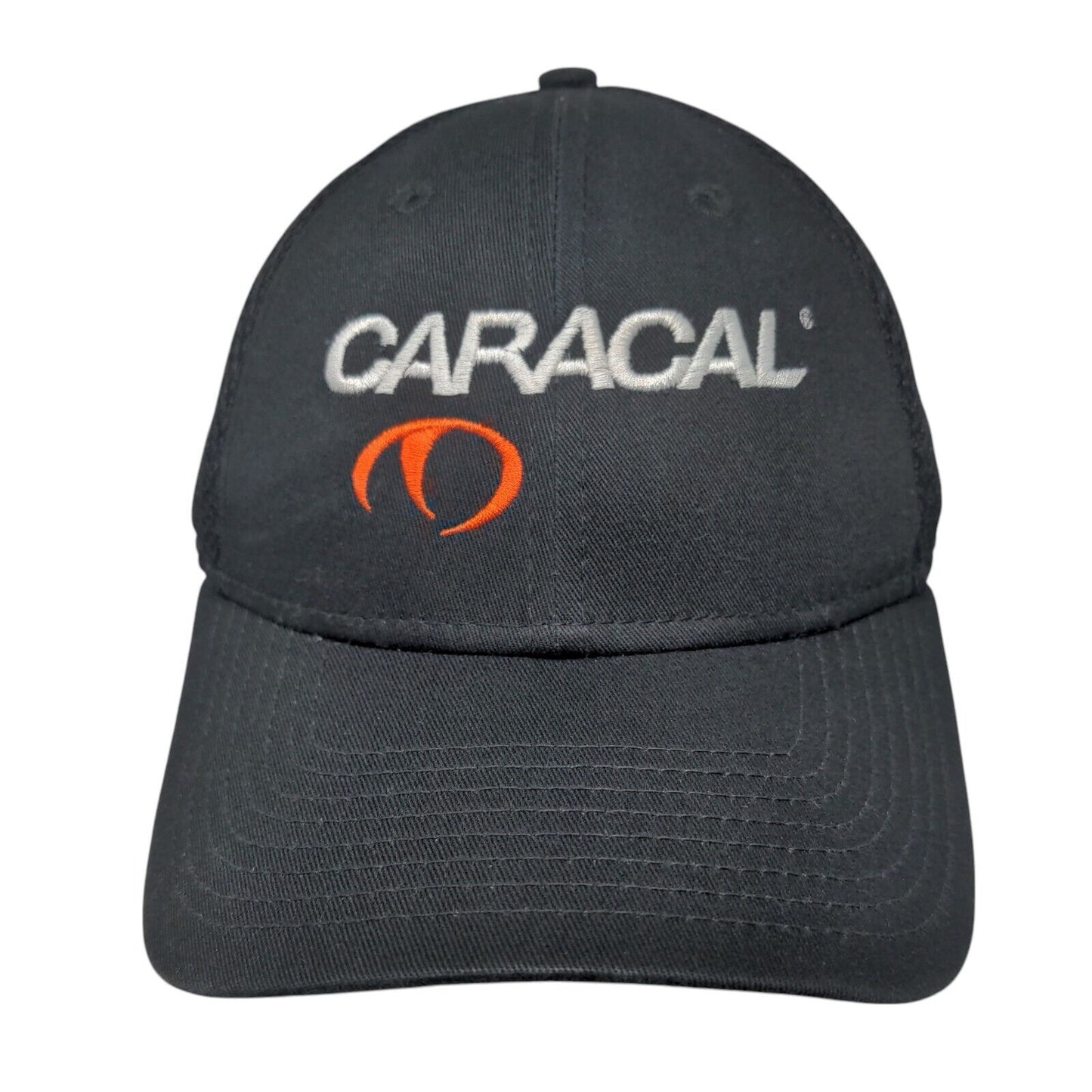Caracal Snapback Trucker Hat Black OSFM Adjustable 6 Panel 9Forty New Era