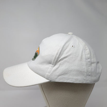 208EN LLC Est. 2021 Slideback Hat White OSFA Adjustable Solid Outdoor