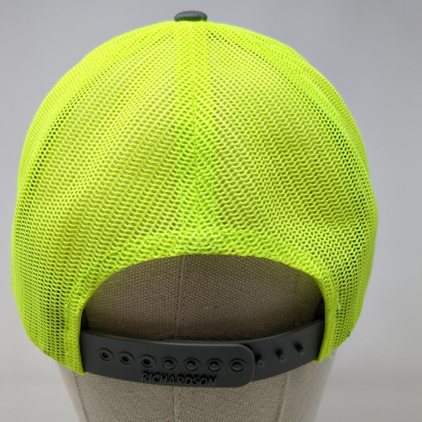 Rev Drilling Inc Snapback Trucker Hat Multicolor One Size Mesh Back