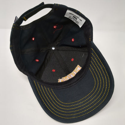 Friends of NRA Strapback Hat Blue One Size Adjustable Embroidered Pin