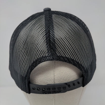 FT Snapback Mesh Back Trucker Hat Camo OSFA Embroidered Richardson