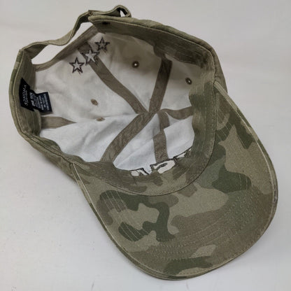 Sonoma Women's Slideback Camo Hat Size OS Embroidered USA Patriotic