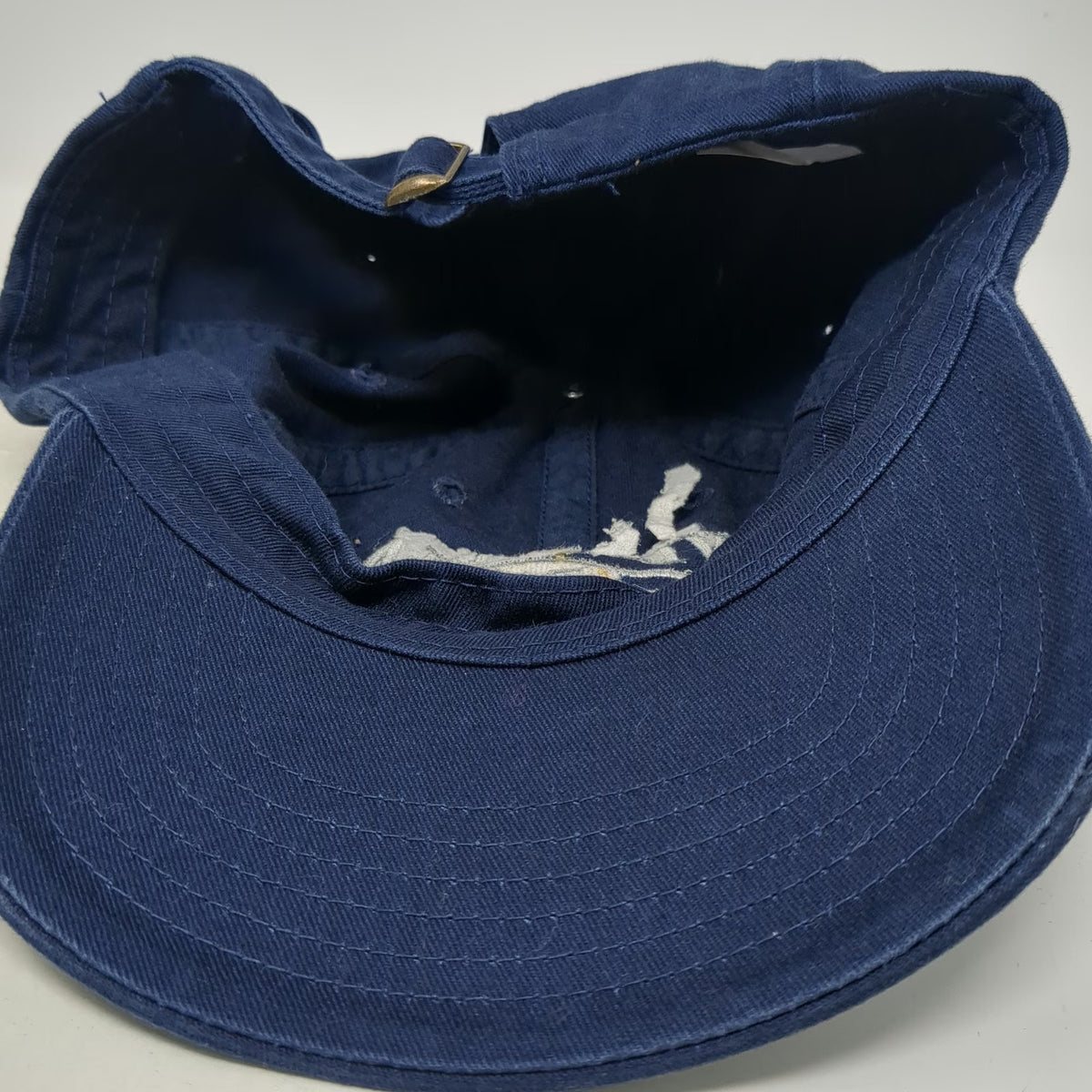 Blue Victoria BC Vancouver Island Cotton Baseball Cap OSFM Slideback Hat Curved
