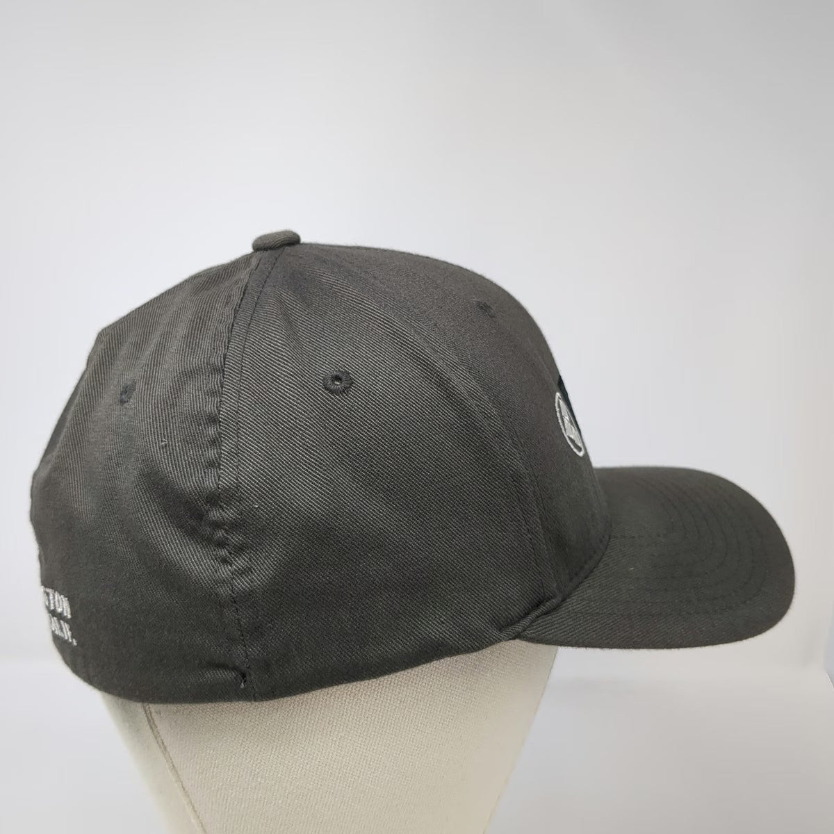 Flexfit Baseball Cap Gray M Huntington Surf & Sport HSS California Fit Hat
