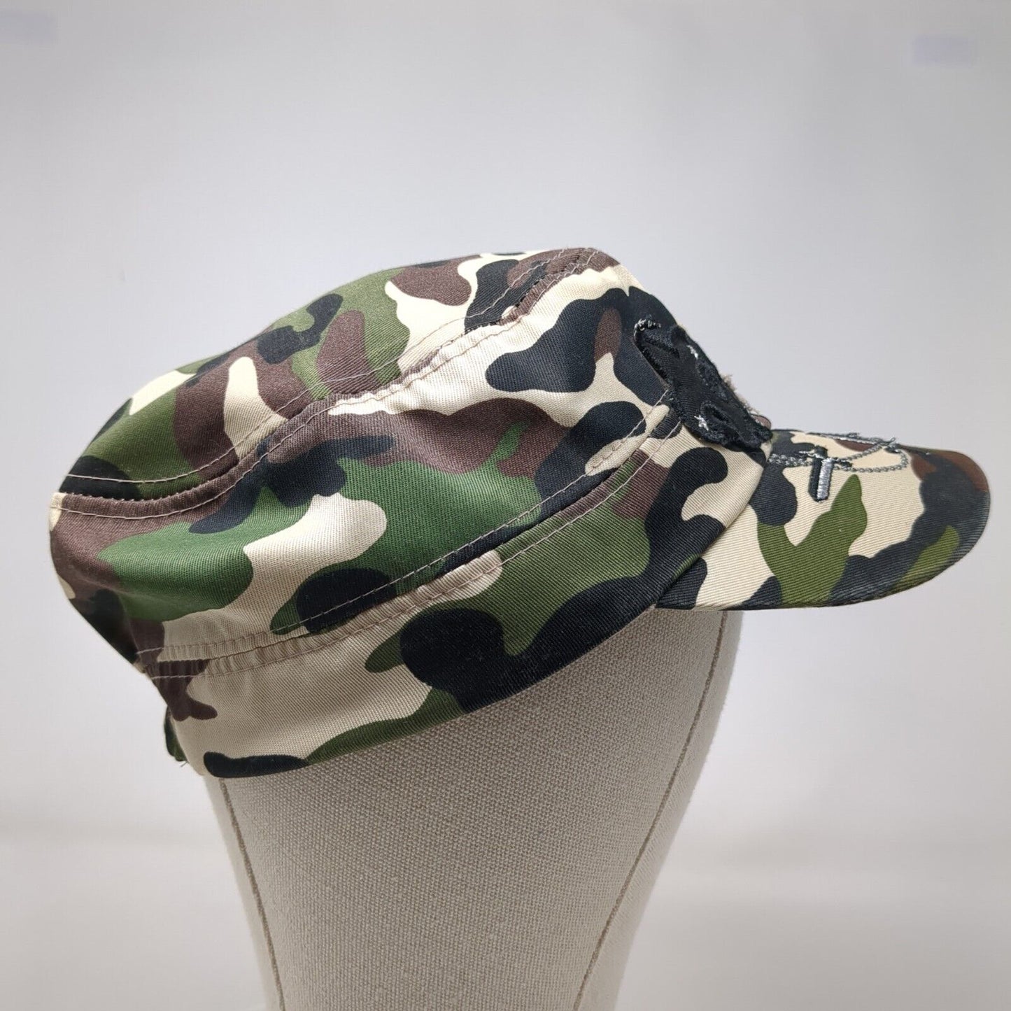 Something Special Fitted Cadet Army Cap Hat Camo One Size Embroidered