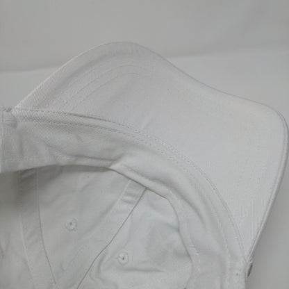 PINK Snapback Hat White OSFA Adjustable 6 Panel Victoria's Secret