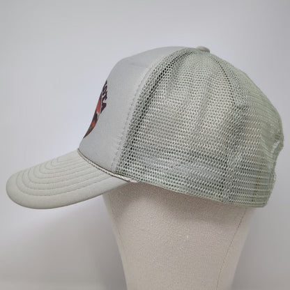 Nissin Cap Trucker Hat Green OSFM South Dakota Horse Windmill Barn Mesh Snapback