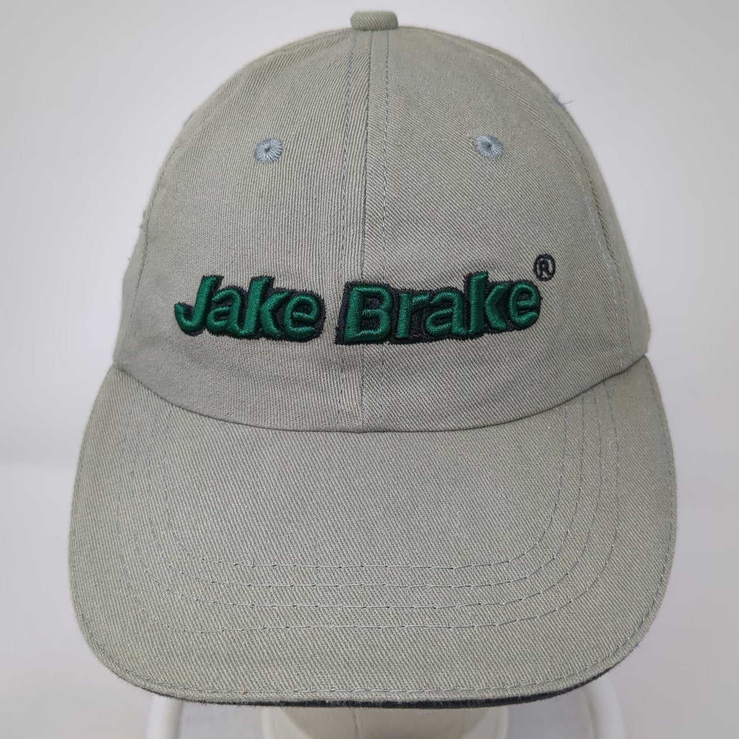 Fersten Worldwide Jake Brake Baseball Cap Green One Size Slideback Trucking Hat