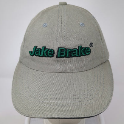 Fersten Worldwide Jake Brake Baseball Cap Green One Size Slideback Trucking Hat
