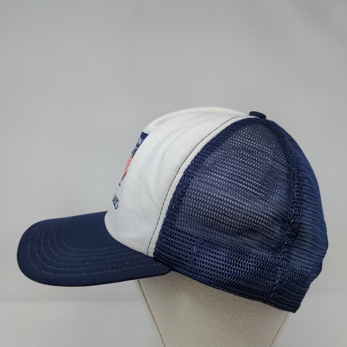 Union Pacific Family Days Snapback Trucker Hat Blue OSFA Mesh Back