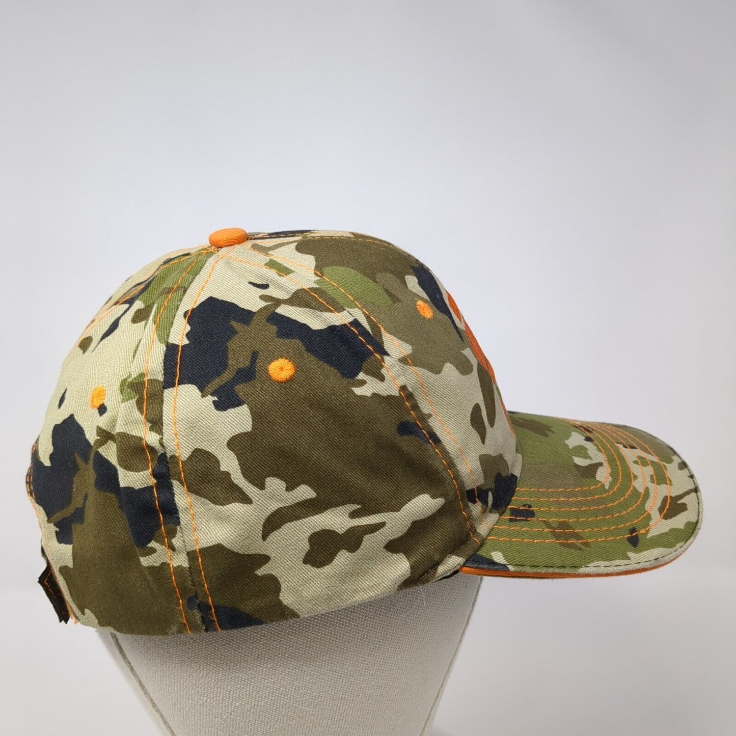 NAPA Outdoors Strapback Hat Camouflage One Size Adjustable 6 Panel