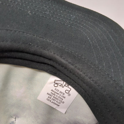 Bigtruck Snapback Trucker Hat Black 58cm Adjustable Mesh Back Polyester