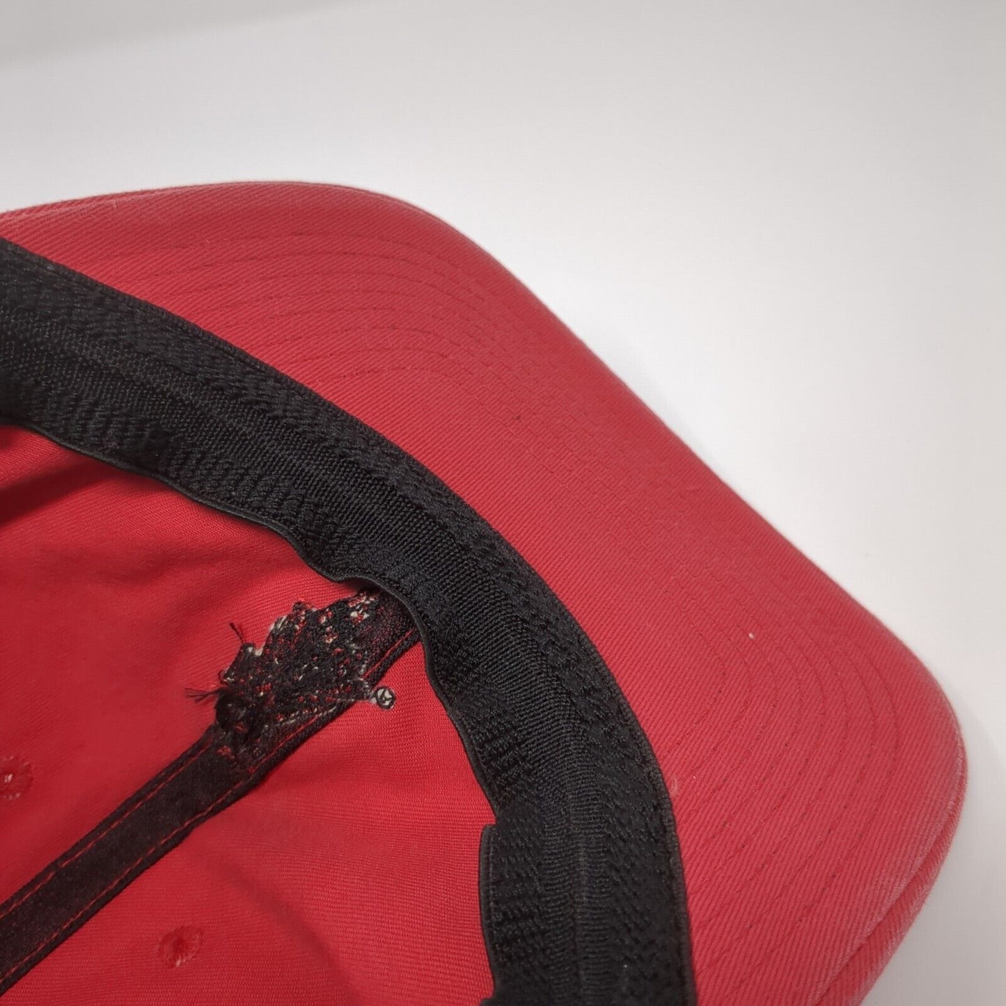 Dewar's Finest Scotch Whisky Fitted Hat Red One Size Embroidered 6 Panel