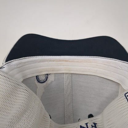 Fidelity National Title Idaho Fitted Mesh Back Trucker Hat Blue L-XL