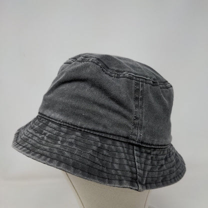 Zara Kids Bucket Hat Gray One Size Lightweight Outdoor Cap Blank