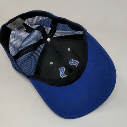 NFL Team Apparel Indianapolis Colts Fitted Mesh Back Hat Blue OS Embroidered