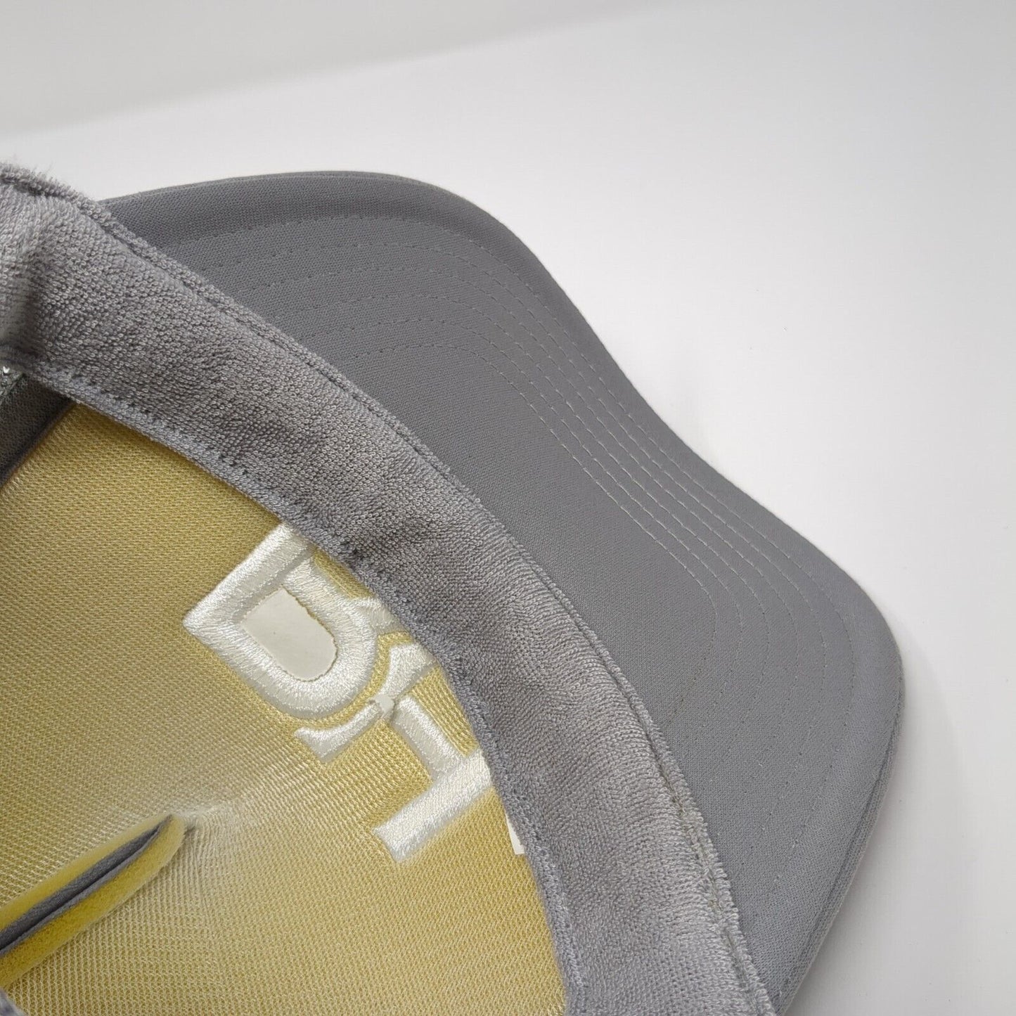 RH Snapback Rope Trucker Hat Gray One Size Embroidered Letter Otto