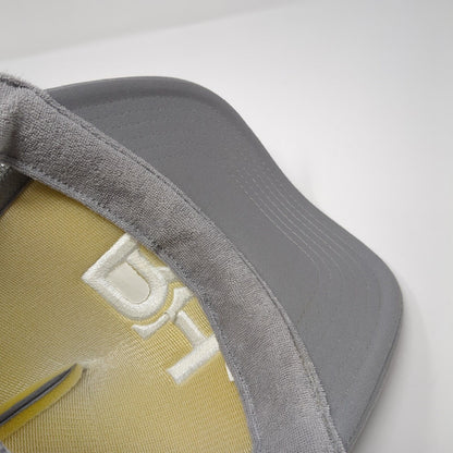 RH Snapback Rope Trucker Hat Gray One Size Embroidered Letter Otto