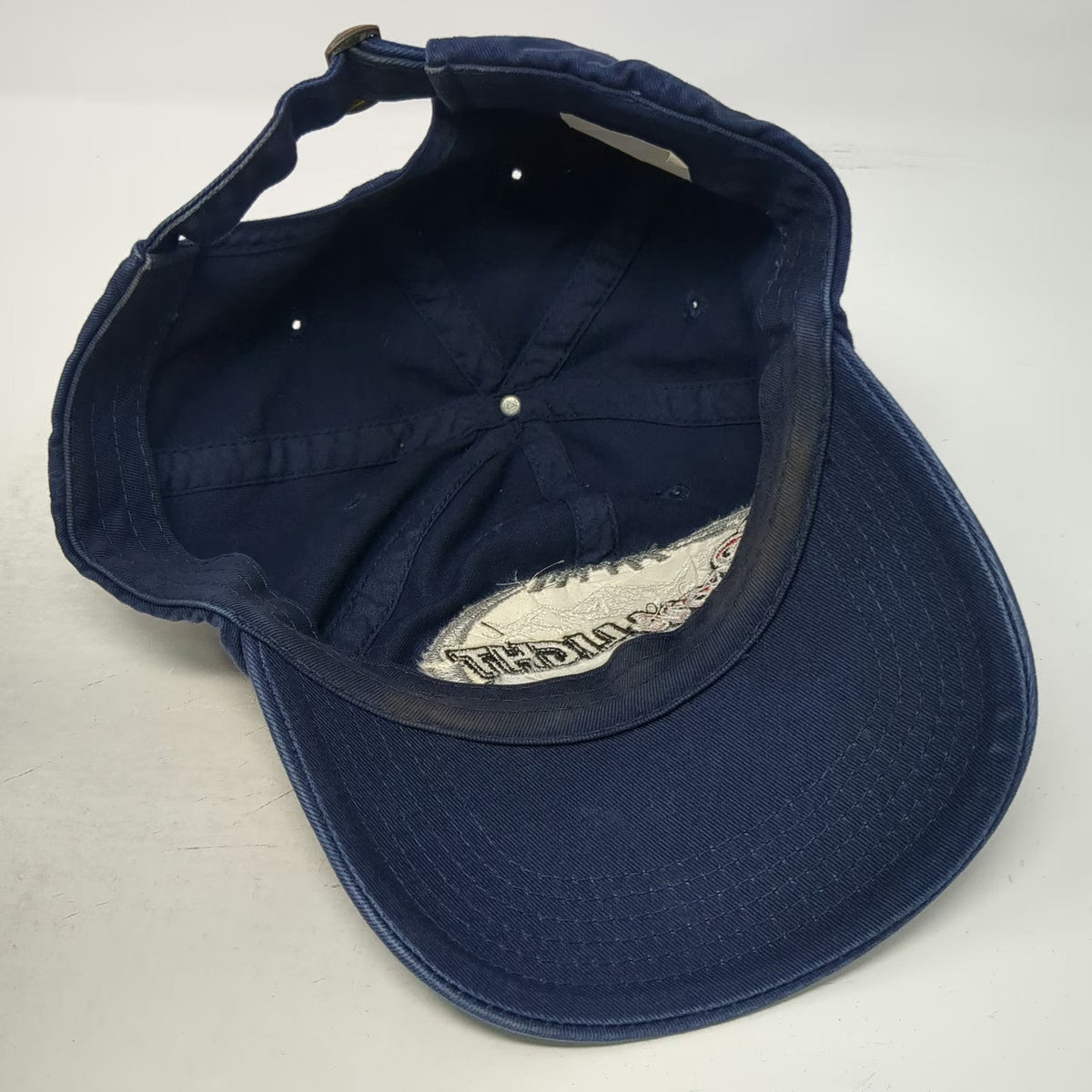Coors Light Football Hat Blue Baseball Cap One Size Embroidered Logo Slideback