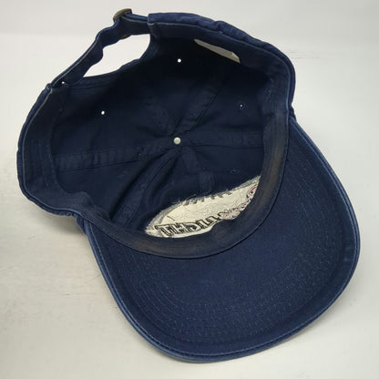 Coors Light Football Hat Blue Baseball Cap One Size Embroidered Logo Slideback