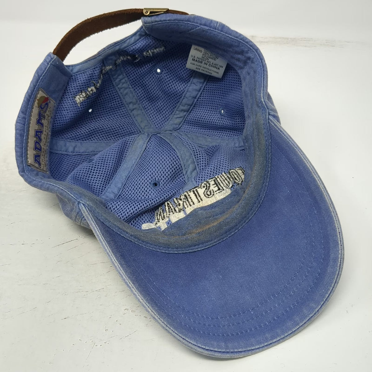 Adams Equestrian Sports Baseball Cap Blue Slideback Have You Got What It Takes