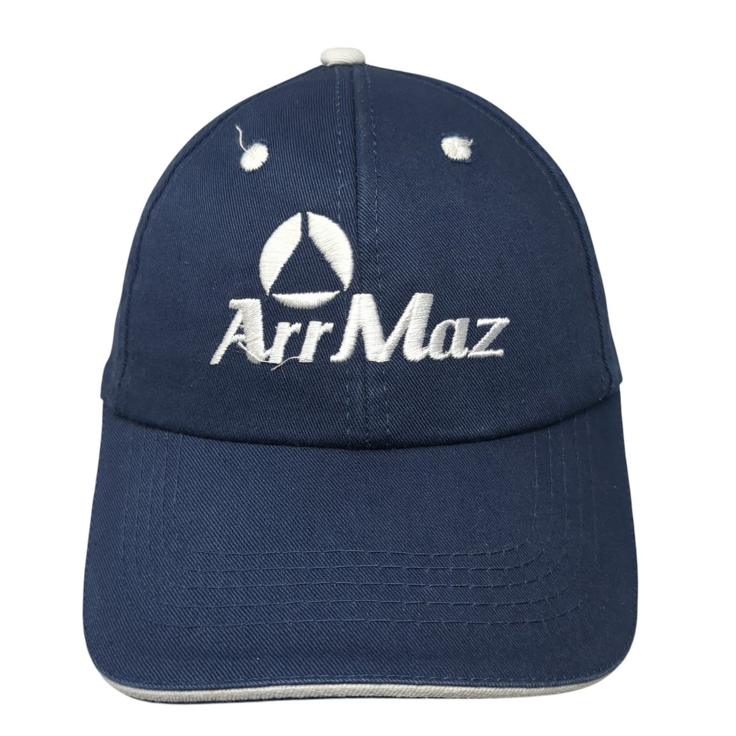 ArrMaz Slideback Hat Blue One Size Adjustable Embroidered Headliner