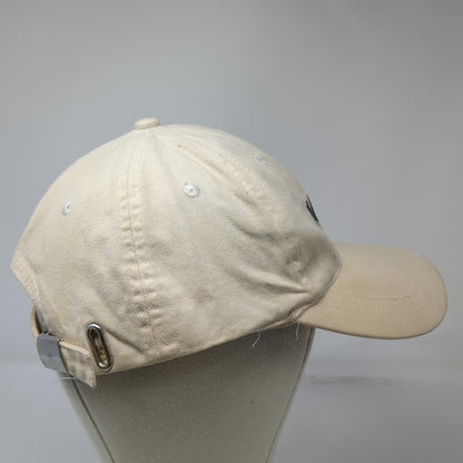 BDA Baseball Cap Beige Wii Fit Slideback Nintendo Video Game Logo Hat Vintage