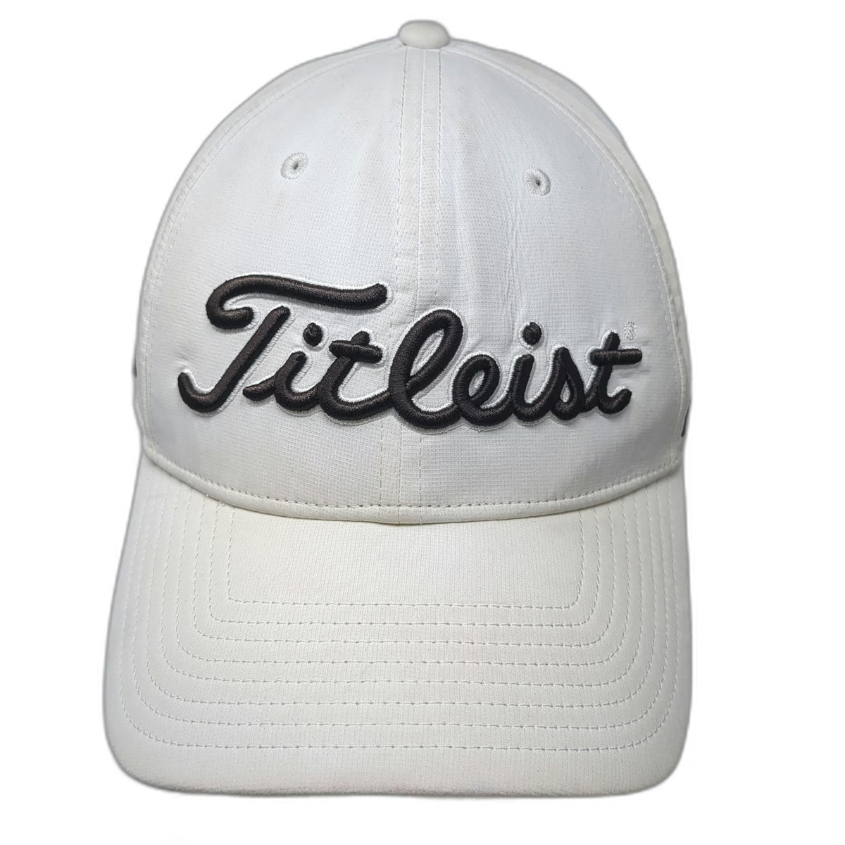 Titleist Baseball Cap White One Size Pro V1 FootJoy Performance Golf Hat