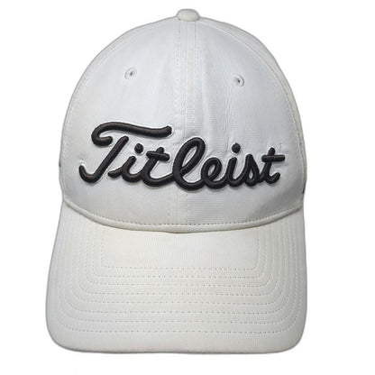 Titleist Baseball Cap White One Size Pro V1 FootJoy Performance Golf Hat