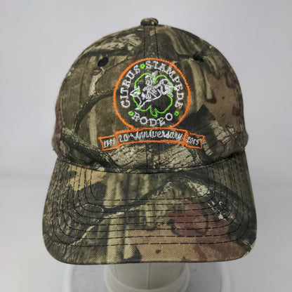 Citrus Stampede Rodeo 20th Anniversary Strapback Hat Camo OS Port Authority