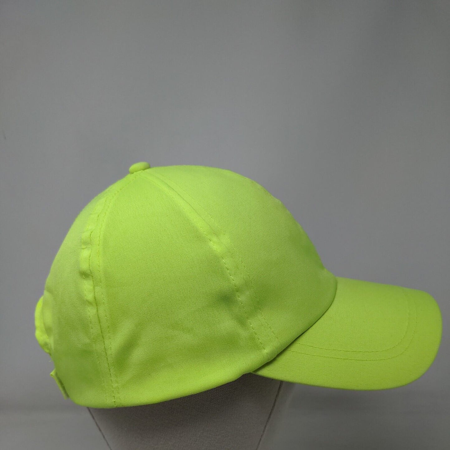 Unbranded Strapback Hat Green One Size Adjustable Lightweight 6 Panel Blank