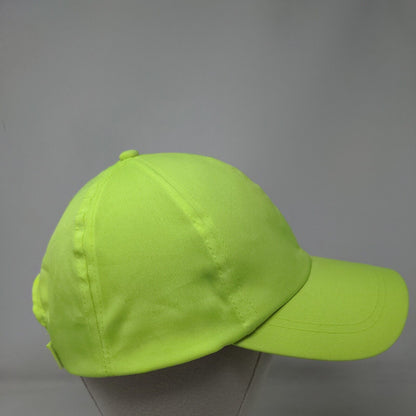 Unbranded Strapback Hat Green One Size Adjustable Lightweight 6 Panel Blank